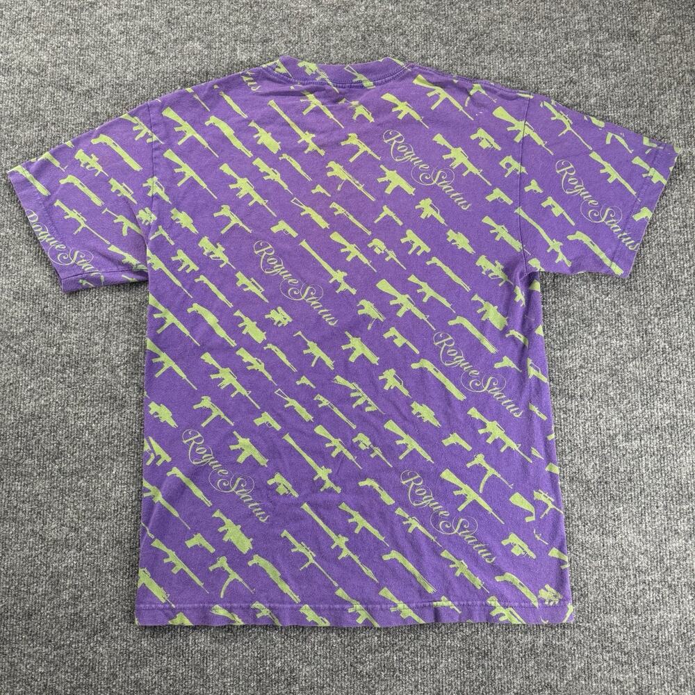 Vintage Y2k Rogue Status Gun Show Aop T Shirt Ska… - image 3